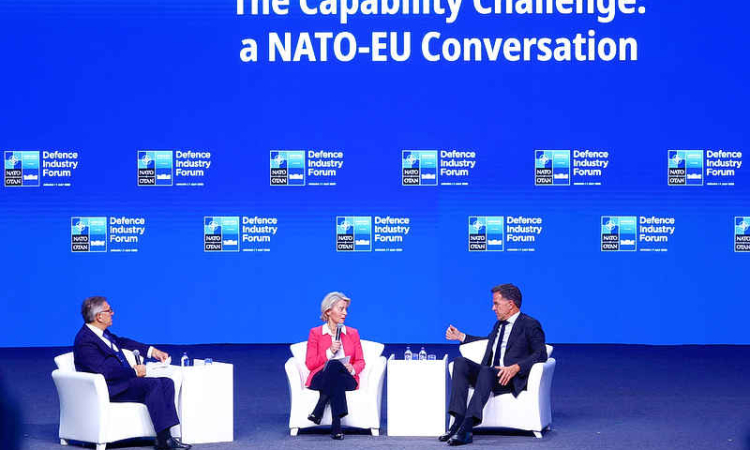 NATO showcases big arms deals as Trump feels let down